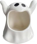 Ghost Shaped Ceramic Holder, Ghost Ceramic Candy Bowl,