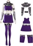 CosFantasy Women's Cosplay Costume Dress Purple Uniform