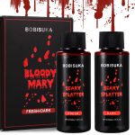 BOBISUKA 2PCS Halloween Fake Blood Makeup Kit - Fresh