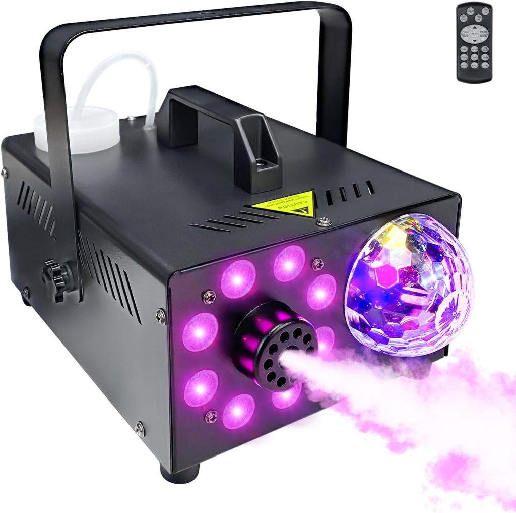 Fog Machine with Remote, Indoor Smoke Machine for