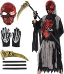 Grim Reaper Costume for Kids/Adult/Youth, Scary