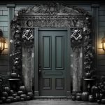 3 Pcs Halloween Cemetery Archway Halloween Cemetery