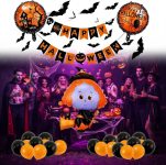 Spooky Halloween Party Decorations Kit - 38 Piece