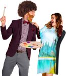 Xtinmee 11 Pcs 80s Painter Landscape Costume Halloween