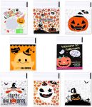 NB 400 Pcs Halloween Candy Bags, Self Adhesive Trick or