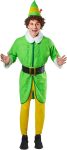 Rubies Men's Buddy the Elf Costume (Standard)