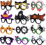 Halloween Eyeglasses 12 Pcs Novelty Toy Glasses Cosplay
