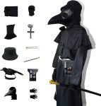 Plague Doctor Costume for Kids Funny Scary Halloween