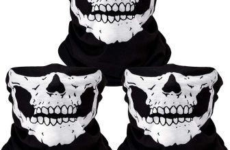 ZKSM 3Pcs Breathable Face Masks Skull Mask Seamless