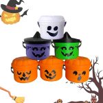 Spooky Mini Boo Bucket Figurines，Mini Boo Halloween