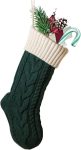 Nanou Christmas Stockings 18" Knitted Christmas Socks