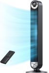 Dreo Tower Fan for Bedroom, Upgraded DC 9 Speeds 25dB