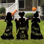 Hocus Pocus Halloween Decorations Outdoor: 3 Extra
