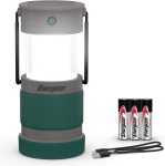 Energizer S-500 Hybrid Power Camping Lantern, Solar,