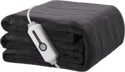 Electric Heated Blanket 72"x84" Full Size, Soft Coral
