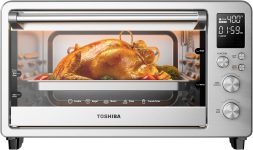 TOSHIBA ChefFry Air Fryer Toaster Oven Combo, 26.4 QT