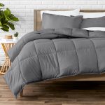 Bare Home Comforter Set - Queen Size - Ultra-Soft -