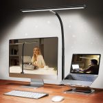 LED Desk Lamp for Office Home, Eye-Caring Desk Light