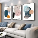 MPLONG Wall Art 3 Pieces Of Framed Decorative Paintings