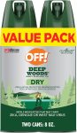 OFF! Deep Woods Insect Repellent Aerosol, Dry,
