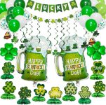 122 PCS St. Patrick's Day Decorations Kit, Authentic