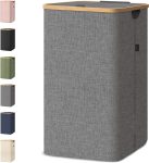 BALEINE Laundry Hamper with Lid, Tall Laundry Baskets