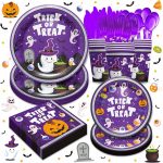 Halloween Party Supplies Tableware - Halloween Trick Or