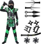 Spooktacular Creations Kids Ninja Costume, Child Boy