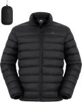 Pioneer Camp Mens Lightweight Packable Puffer Jacket