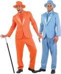 fun shack Tuxedo Costume for Men – Orange or Blue Suit