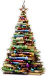 Book Ornament, Book Ornaments for Christmas Tree,