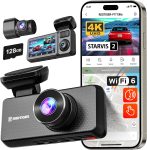 REDTIGER F17 Elite 4K Dash Cam 3 Channel, STARVIS 2