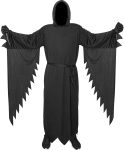 Halloween Scary Costume for Men & Women, Hooded Cloak