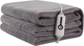 Electric Heated Blanket 72"x84" Full Size, Soft Coral