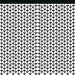 2 Pack 3.3ft x 6.6ft Halloween Foil Fringe Curtain,