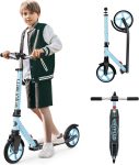 Kick Scooter for Ages 6+,Kid, Teens & Adults. Max Load