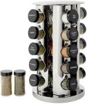 Kamenstein 20 Jar Revolving Countertop Spice Rack with