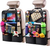 Helteko Backseat Car Organizer, Kick Mats Back Seat