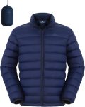 Pioneer Camp Mens Lightweight Packable Puffer Jacket