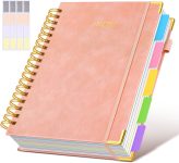 Hardcover Spiral Notebook Journal with Removable