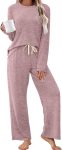 SAMPEEL Pajamas for Women Set Comfy Lounge Sets Two