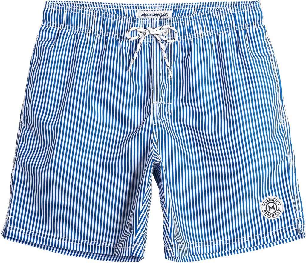maamgic Mens Swim Trunks Quick Dry Swim Shorts with