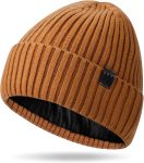 Winter Beanie Hat for Men & Women, Fleece Lined Thermal