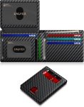 Wallet for Men Slim RFID Blocking Leather Credit Card