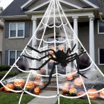 Giant Spider Webs Halloween Decorations - Outdoor Large