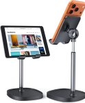 LISEN Cell Phone Stand Phone Holder for Desk Recording