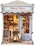 Book Nook Kits for Adults - DIY Miniature Bakery &