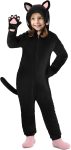 GIFTINBOX Cat Costume For Girls, Animal Costume, Black