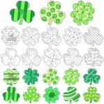 St. Patrick's Day Coloring Arts Crafts Kits - 30 Pcs