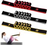 3PCS Fitness Resistance Bands with Handles,Resistance